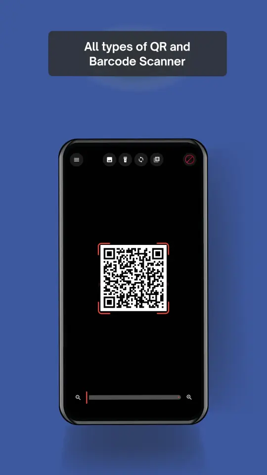QR Scanner - scanning interface