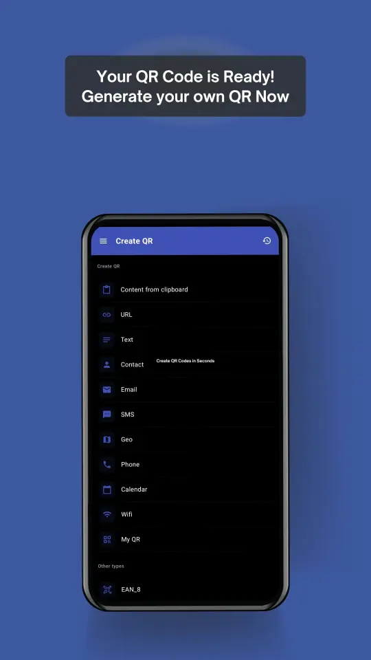 QR Scanner - result display
